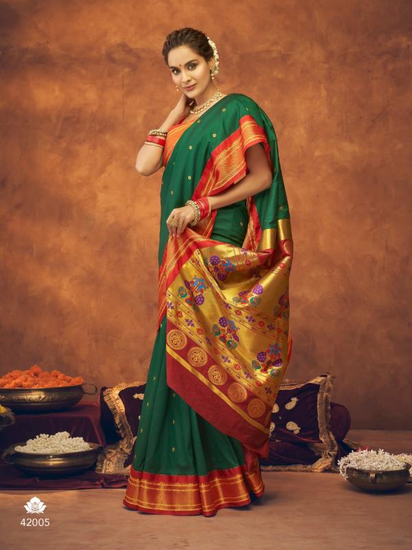 Rajpath Aruchi Paithni Silk Designer Paithni Saree Collection